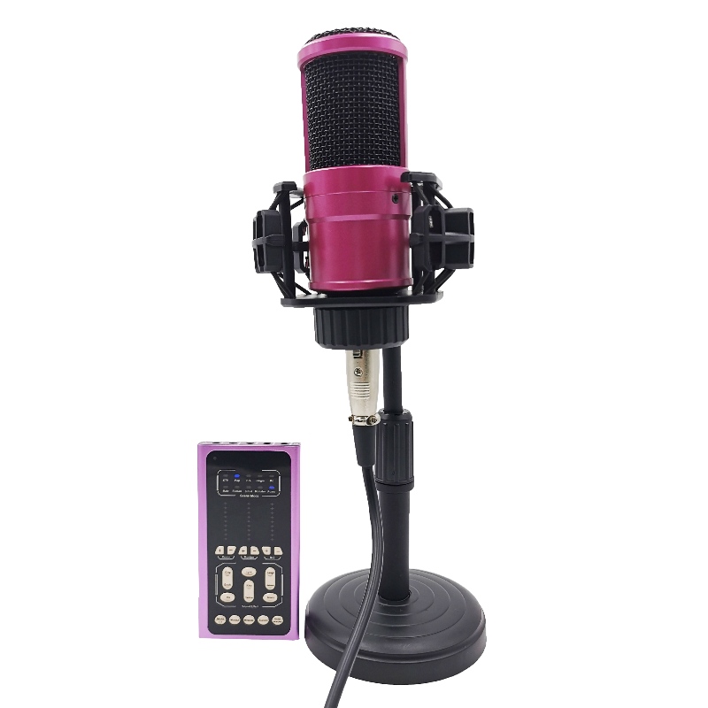 FB-lsc500 Super Slim Size Multifuncional Voice Changer Card de som e microfone