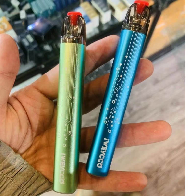 USA Navio Grátis 100% Original Iweycco Ghost e Cigarros Kit de Dispositivo Vape Bateria 20mg Cartucho RGB Light