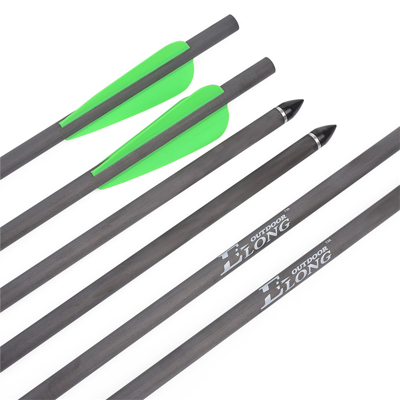 Elong Ao Ar Livre 113003-02 AirGun 26.37inch parafuso de carbono de cebola de plástico tiro com arco de arco de arco de arco
