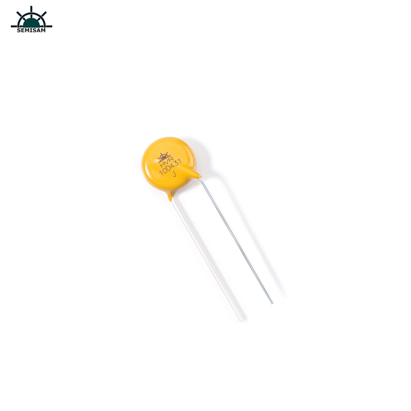 Tendência amarela epóxi resina resistor de óxido de zinco 07d561 dispositivos de proteção de circuito de alta qualidade MOV Varistor para LED