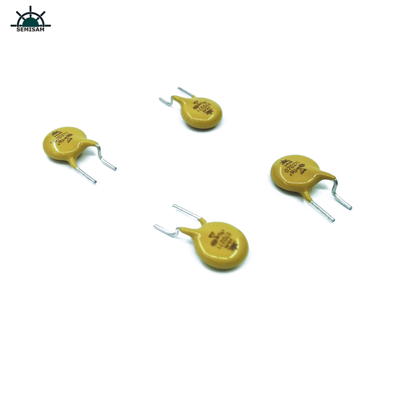 Fabricante original corte de corte, amarelo silicone mov 7d271 270V 7mm resistor movistor movistor