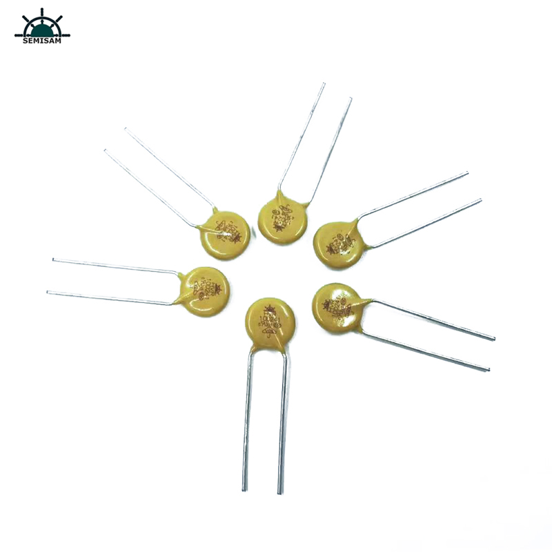 China Resistor fornecedor boa qualidade amarelo silicone 10d241 diâmetro 10mm metal óxido varistor movistor para pcb pcba