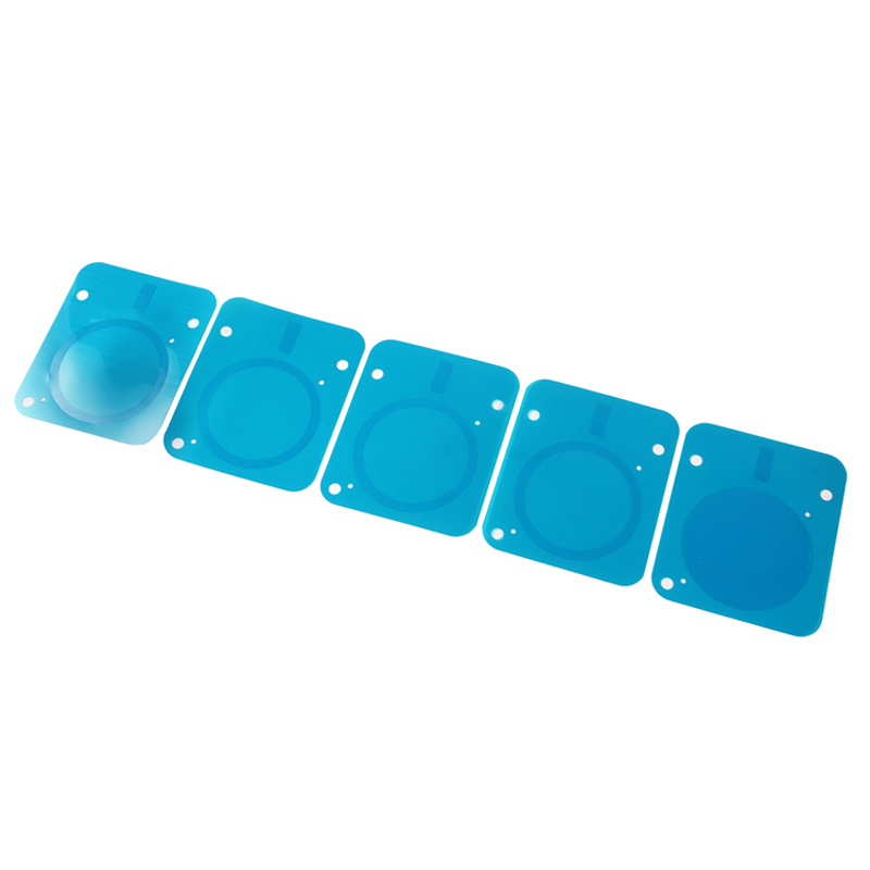 BOPU fornece filme de proteção sem fio película protetora de pvc formando filme azul assento celular filme protetor