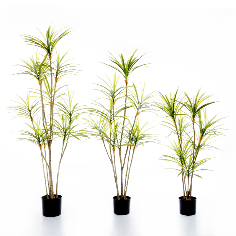 Fornecimento direto da fábrica Árvores artificiais Plantas Artificial Árvore Artificial Plantas Potted Indoor Bonsai Árvores Recém projetadas
