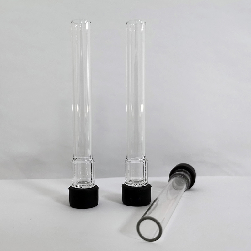 110 milímetros de vidro aroma tubo de substituição de tubos de vidro haste