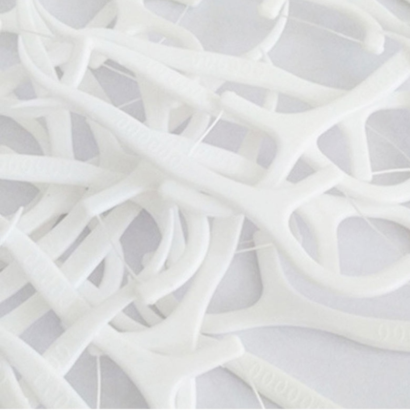 100 pcs saco de alta qualidade dental floss fabricante dental pick floss para adultos fio dental