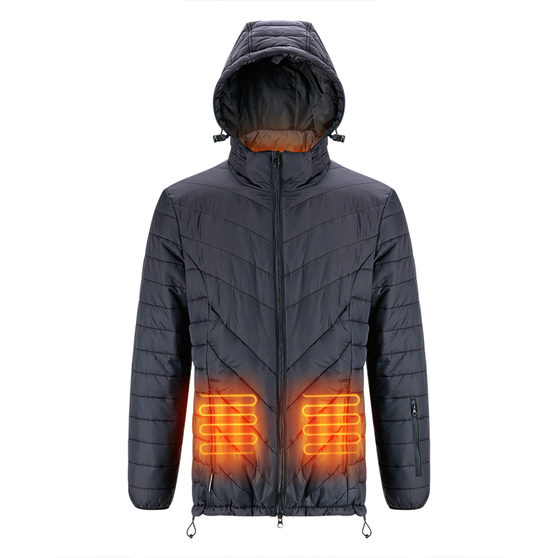 Jaquetas aquecidas de energia de bateria popular para homens, bom para o inverno vestindo