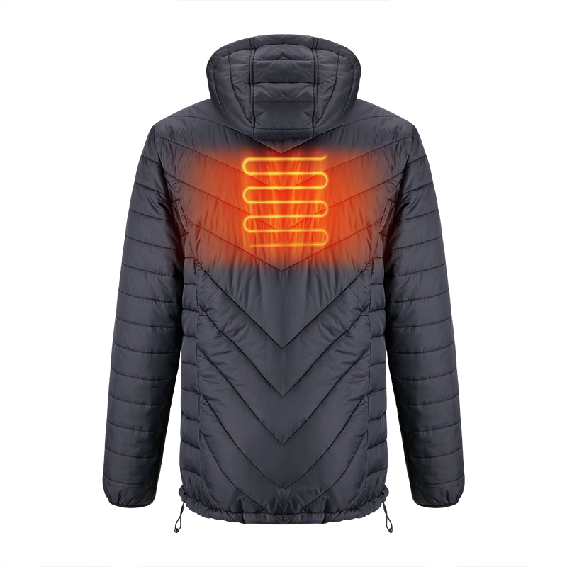 Jaquetas aquecidas de energia de bateria popular para homens, bom para o inverno vestindo