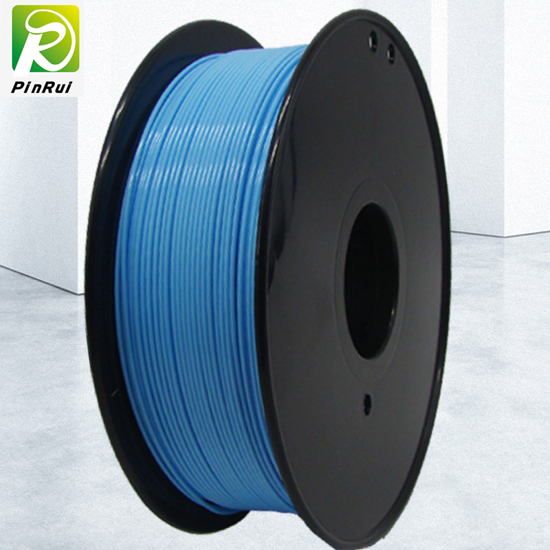 Pinrui alta qualidade 1kg 3d pla impressora filamento azul 9464c cor