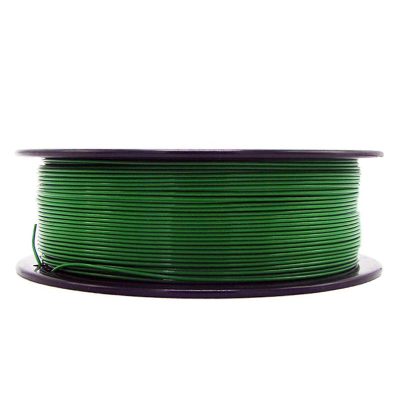 Pinrui alta qualidade 1 kg 3d pla impressora filamento verde cor verde