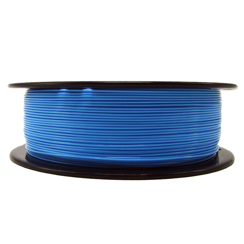 Pinrui alta qualidade 1kg 3d pla impressora filament luz azul cor