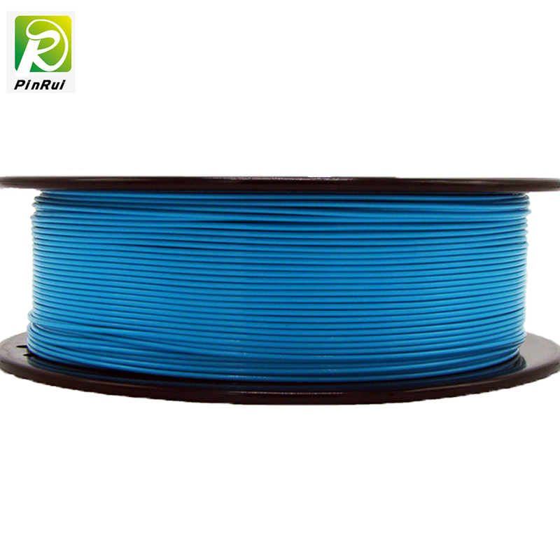 Pinrui alta qualidade 1 kg 3d pla impressora filamento água azul cor