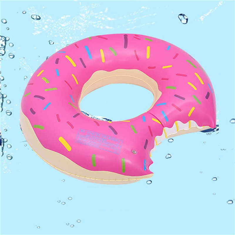 Donuts Infantil Balão de Anel Influível de Inflável, Tubo de Anel de Nadar