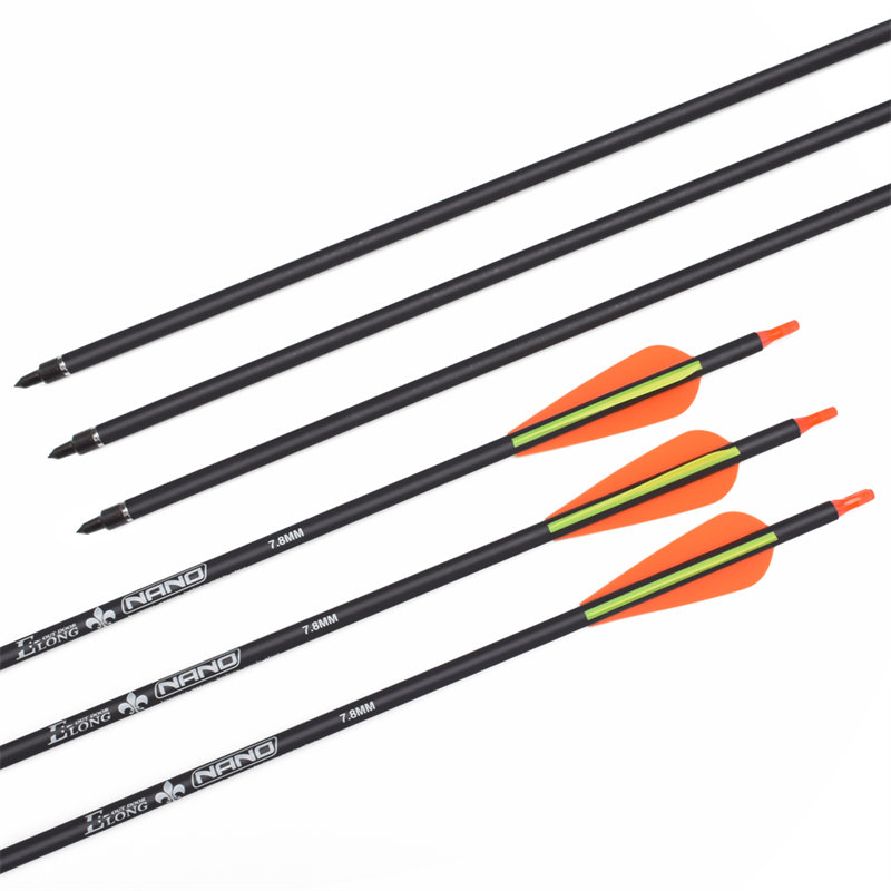 ELONGARROW 115500-18 30 polegadas de 7,8 mm de tiro alvo/hunting Archery Arrows