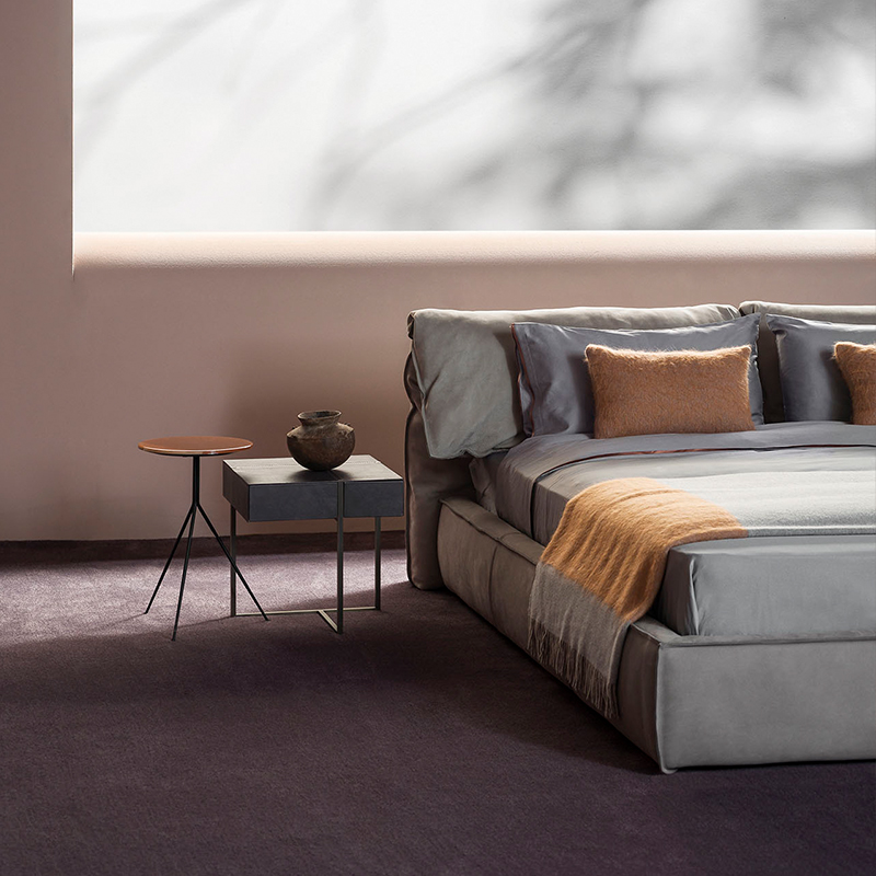 Luxo Cama Queen Size King Size de casal de camas de couro moderno móveis de quarto