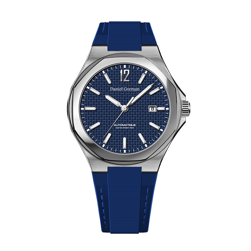 Daniel Gorman DG9007 Luxury Men \\'s Watch Logotipo personalizado 316 Aço inoxidável Punto de aço inoxidável quartzo relógio