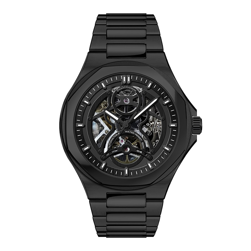 Daniel Gorman DG9111 Holas mecânicas de luxo Watch Watt