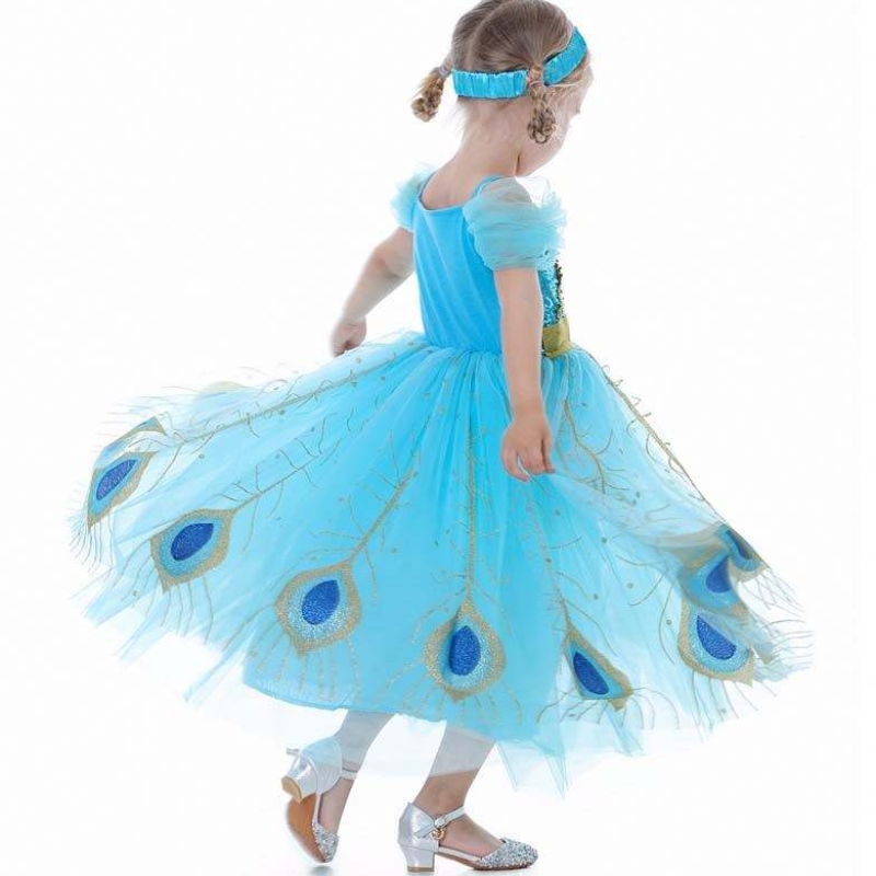 2022 NOVA CHEGRIVALS VEJAS DE HALLOWEEEN de verão para meninas de criança vestidos de festas Fantas da princesa árabe hcal-006