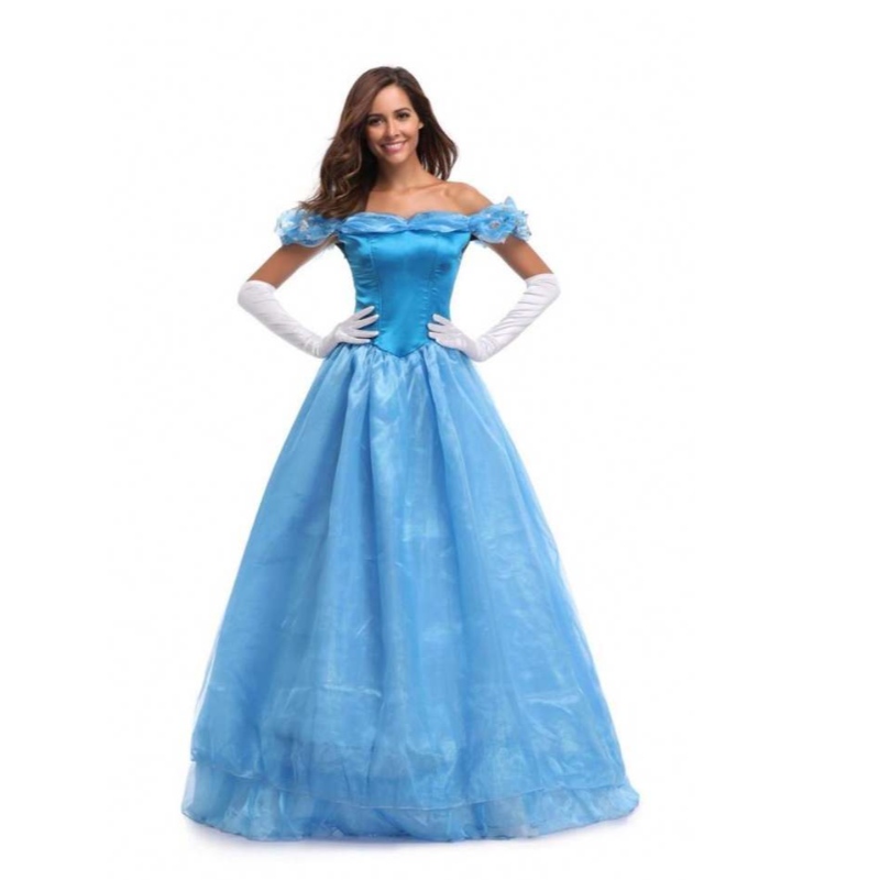 Filme Beauty and the Beast Belle Princess Dress Cosplay Trajes for Adult Women Feminino Festas de Halloween Fantas