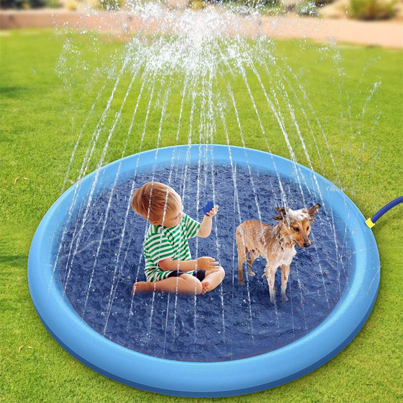 Inflável de 170 cm de cães sprinklers Outdoor