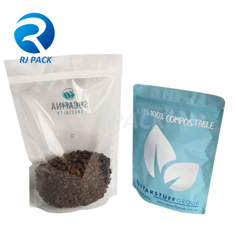 RJ RENTAGEM RESPOSTA - Bolsas de embalagem compostáveis ​​plásticas