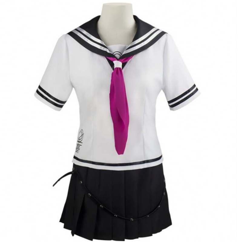 Anime Super Dangan Ronpa 2 Danganronpa ibuki mioda vestido uniforme de cosplay traje