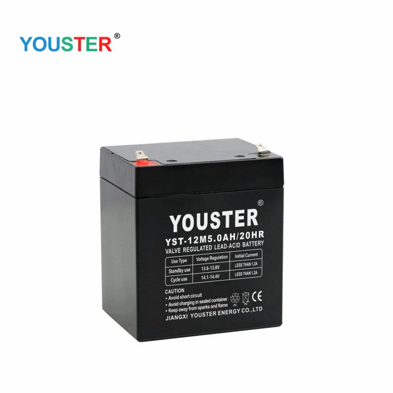 Youster preço barato melhor qualidade vrla agm bateria 12v5.0ah Chumbo ácido bateria de substituição