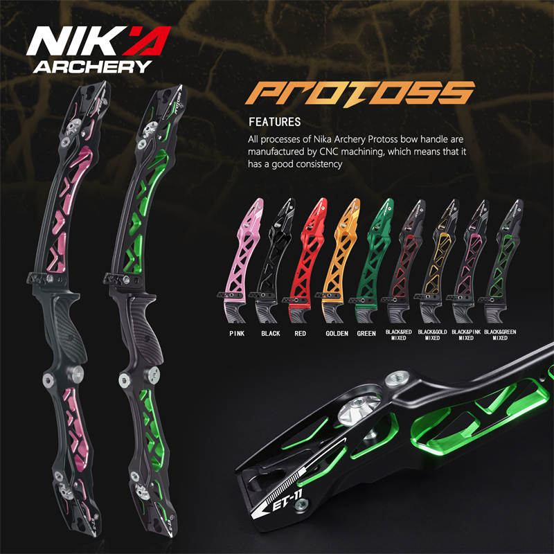 Novo arco -flecha arco riser em estoque