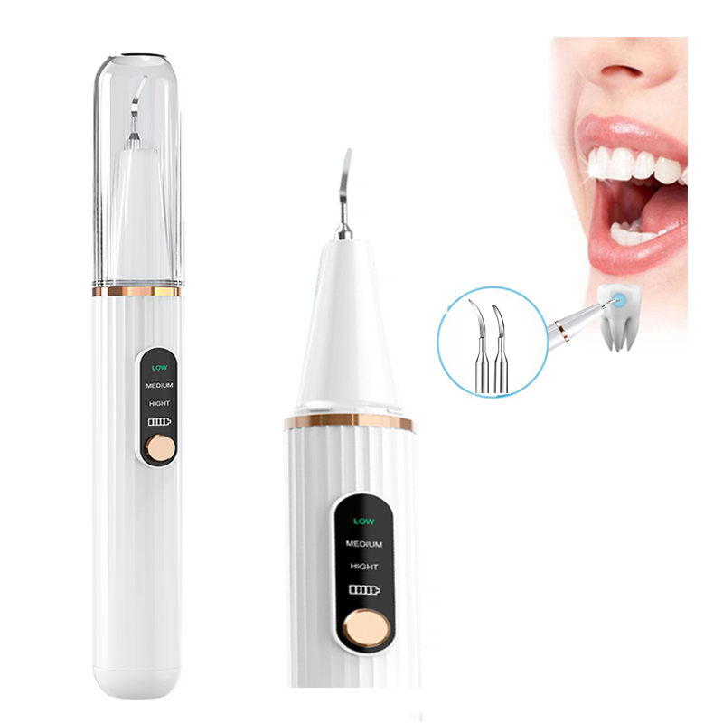Uso doméstico Visualização Cálculo dental ultrassônico Câmera de alta definição e luz LED com 3 modos de limpeza de dentes