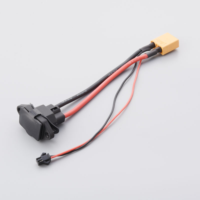 AMASS XT30 XT60 XT90 Adaptador Paralelo Conector da placa Silicone Wire Power Cord Prefix paranovo veículo energético personalizado
