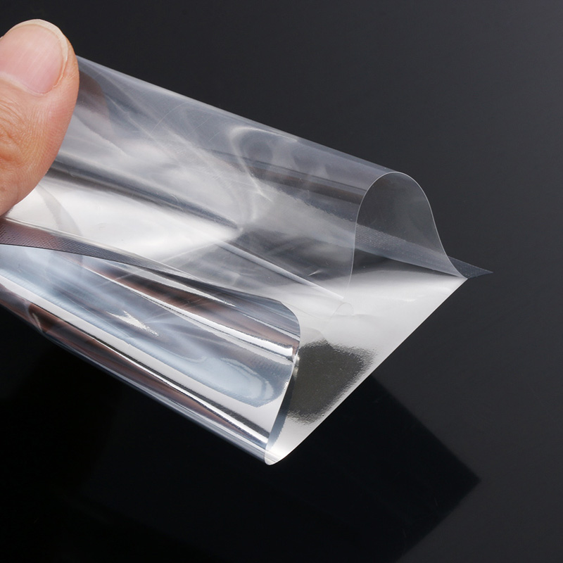 Sacola de alumínio transparente