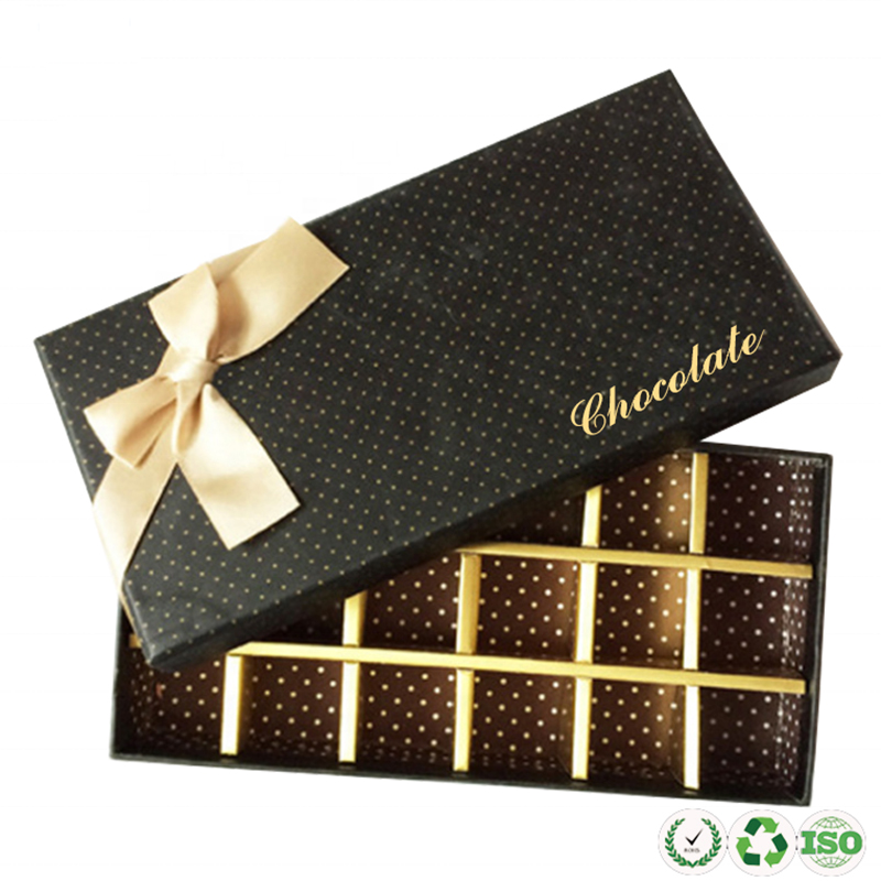 Embalagem personalizada da caixa de doces de doces de chocolate