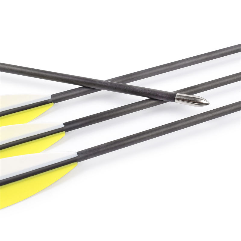 Setas de carbono de 3,2 mm para arqueiro -alvo de arco -alvo