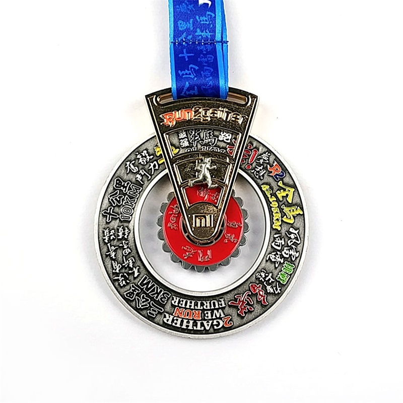 Metal Custom Making cada Shape Sports Award Medals com seu próprio logotipo 3D Design