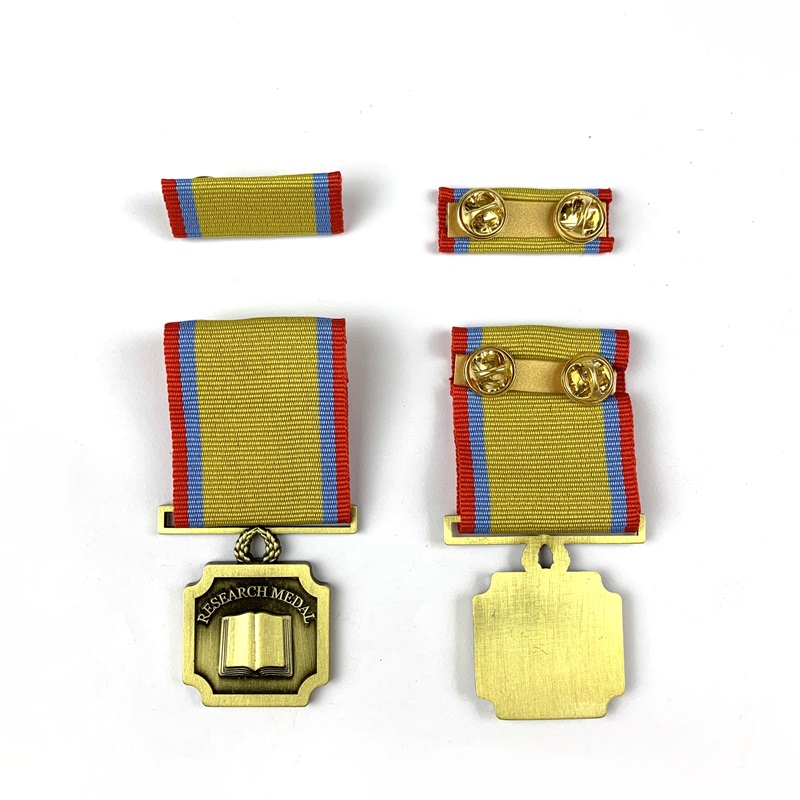 Medalha de honra personalizada Medalha de metal militar honra com PIN