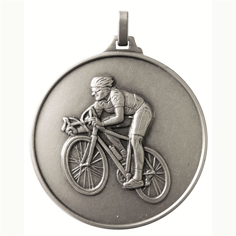 Medalhas de ciclismo de metal de prêmios de design personalizado para crianças para crianças