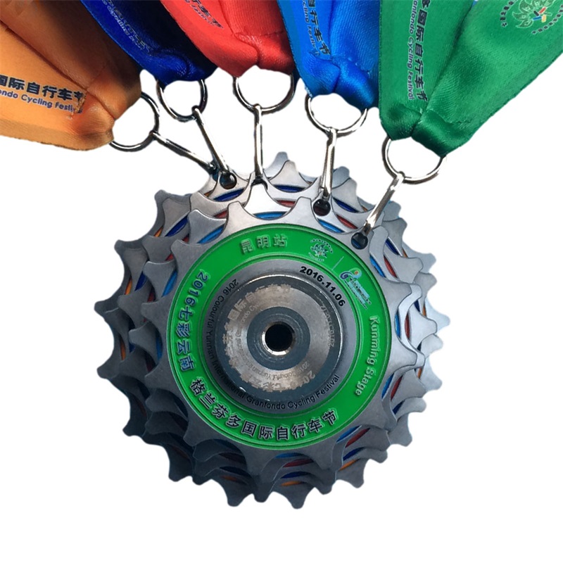 Medalhas de medalhas esportivas Medalhas de ciclismo de metal