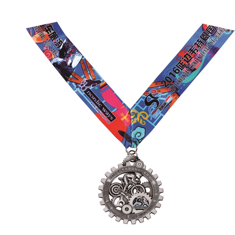 Medalhas de corrida de bicicleta supliers supliers personalizados medalha de triatlo Global Gifts
