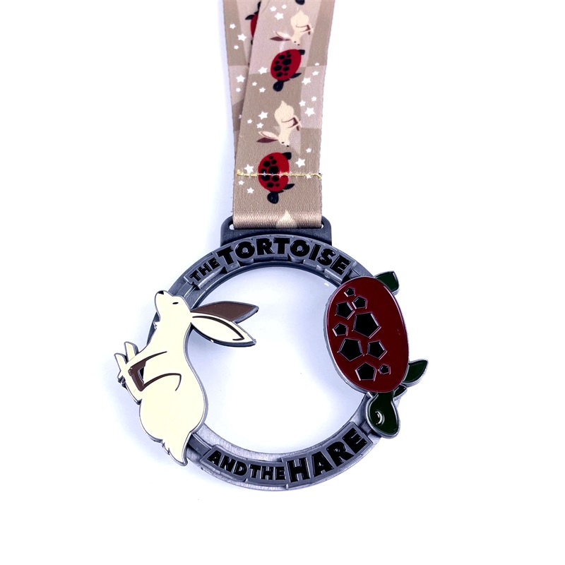 Medalha Custom Sublimation Metal Hollow Championship Race Cut Out Medals Medal