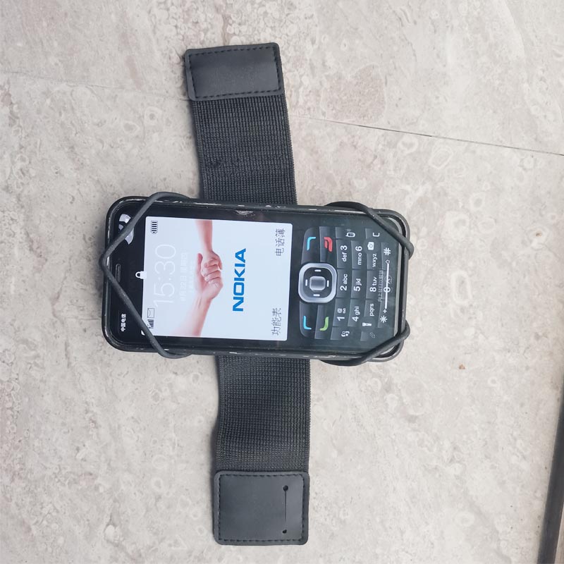 Treça de braço de braço em execução Caixa de telefone com correia de braço para o telefone Executando o suporte do telefone Braço para correr para caminhada viagens de corrida