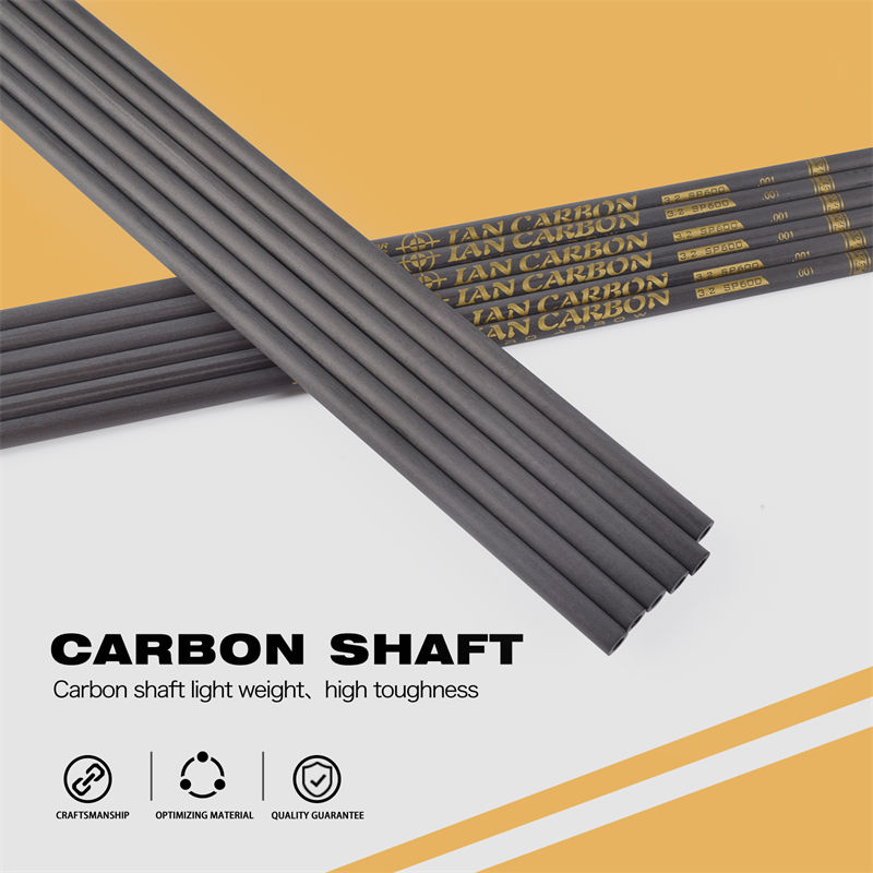Eixos de fibra de carbono