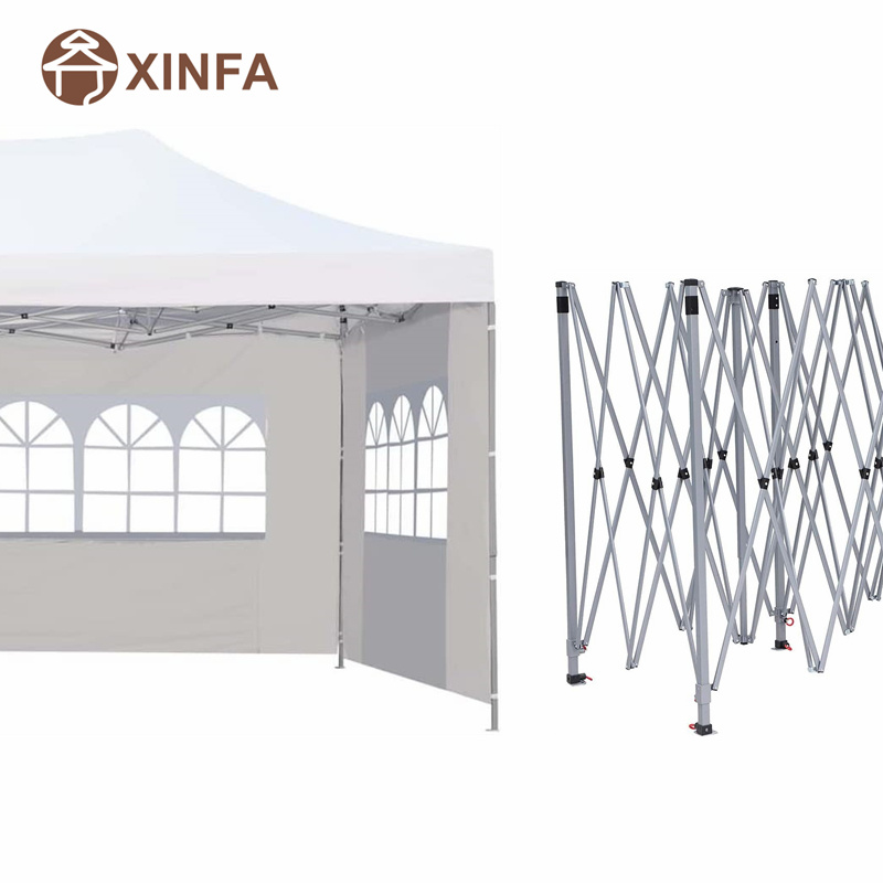 10x 20 pés Pop up Canopy Party Wedding Gazebo tenda abrigo com 4 paredes laterais removíveis brancas