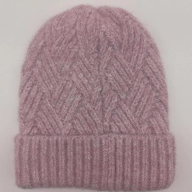 Hat de moda de inverno quente Cabo de tricô plano