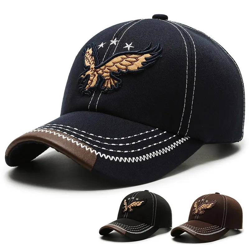 Hats esportivos bordados populares Snapback Baseball Caps Imagem Chapéus de algodão para mulheres e homens
