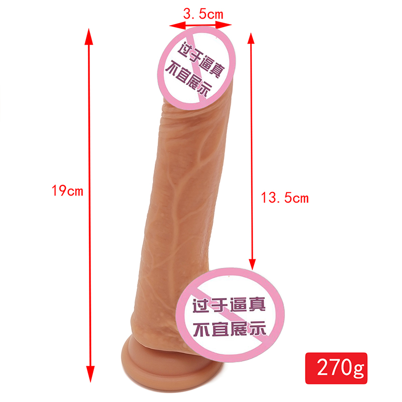 813 Loja de adultos sexy Preço por atacado Big Size Sex Dildo Novelty Toys Soft Silicone empunhando vibradores para mulheres em masturbador feminino