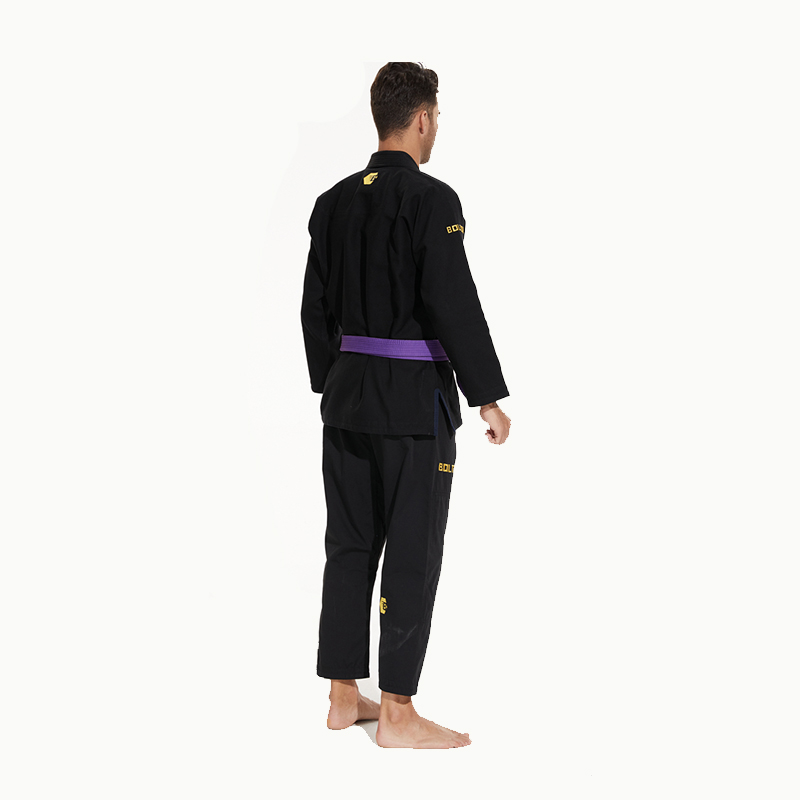 Factory direto por atacado Amigável uniforme preto Judo-gi Judo Jiu Jitsu GI com tecido respirável