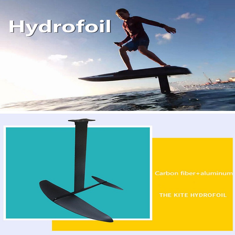 NOVO PROJETO Material de fibra de carbono sup/windsurf/kite placa de alumínio hidrofólio de carbono para venda