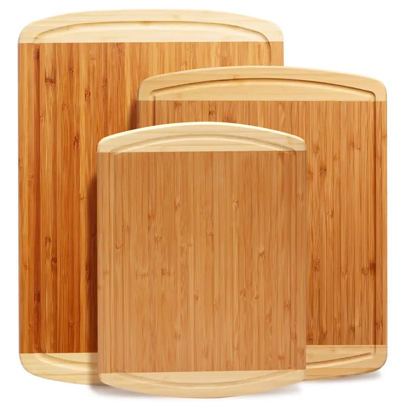 Tábuas de corte de madeira de bambu