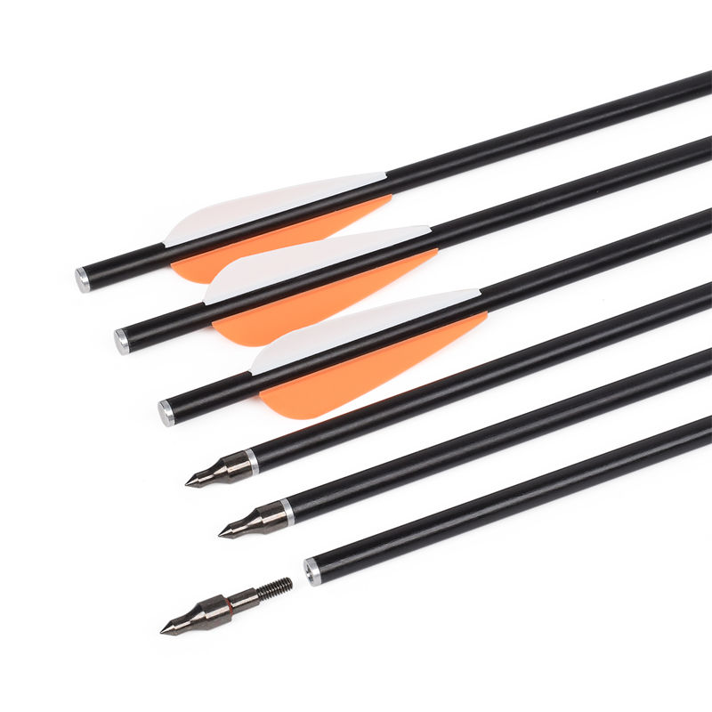 Parafusos de seta de fibra de vidro para caça à besta/tiro