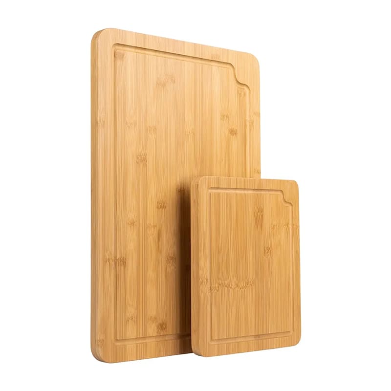 Placa de corte de cozinha de bambu